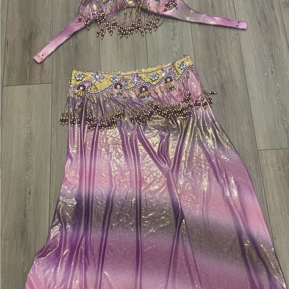 Professional Joharah performance belly dance costume